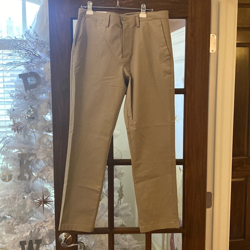 NWT Croft & Barrow 34x30 straight fit pants
